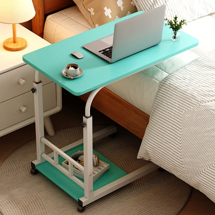 Bedside Nursing Table, Heavy-Duty Mobile Rehab Dining Table for Elderly, Patients, Home Hospital Use