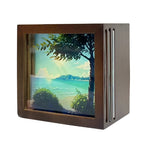 3W / Small Size Walnut Color