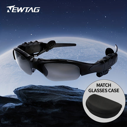 Wireless Smart Glasses, Cell Phone Sun Glasses, Smart Wireless Headphones 5.0