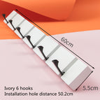 Ivory white / 2 Style / 6 hooks