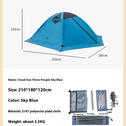 Outdoor Supplies Camping Camping Rainproof And Sun Protection Portable Storage Tent