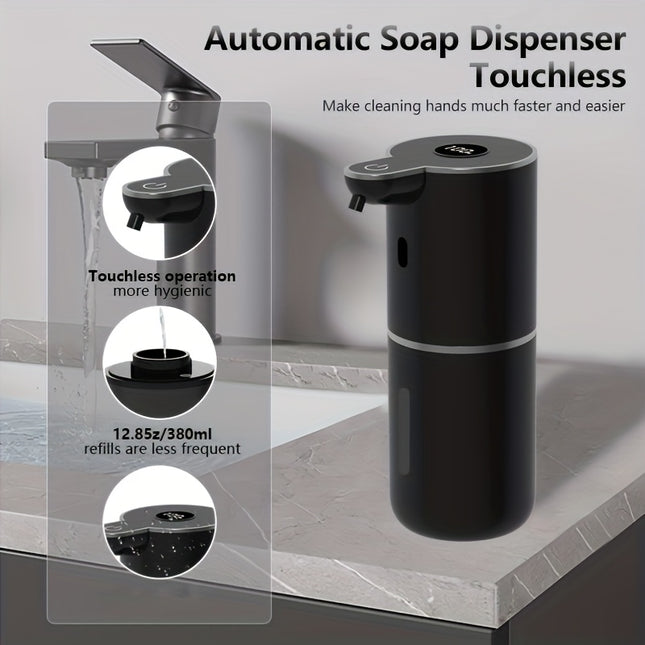 1pc Automatic Sensor Soap Dispenser, 2025 Summer New Model. Suitable for Kitchen, Bathroom,
