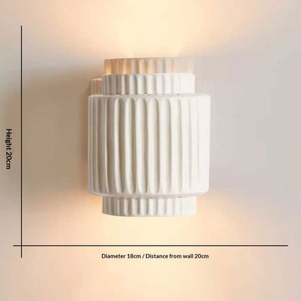 Living Room Hallway Background Wall Wabi-sabi Style Lighting Wall Lamp