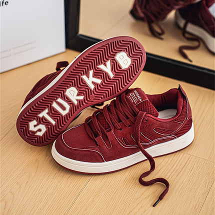 Vintage Style Skateboard Sneakers] 1pair Vintage Style Men'S Casual Sneakers