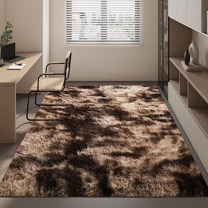A Plush Carpet, Fluffy for The Bedroom, Rectangular Bedside Rug, Suitable for Living Rooms, Bedrooms
