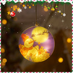 Round Christmas Moon / Warm Color