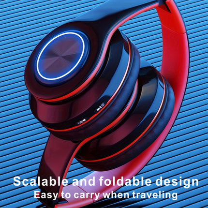 Headphones - Wireless, USB Charging, 3.5mm Jack, Condenser Microphone, Rechargeable Lithium Battery,