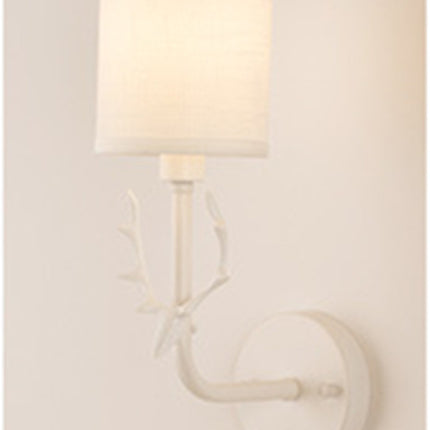 Modern Bedroom Bedside Aisle Wall Lamp Wrought Iron Antlers Living Room Hotel Lamps