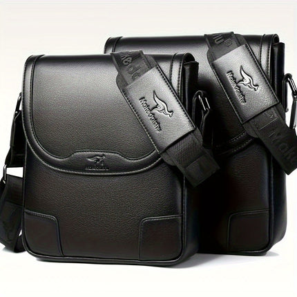 New Men'S Crossbody Bag, Single-Shoulder Vertical Casual Backpack, Trendy Large