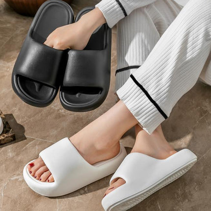 Bread Shoes Home Slippers Non-slip Indoor Bathroom Slippers