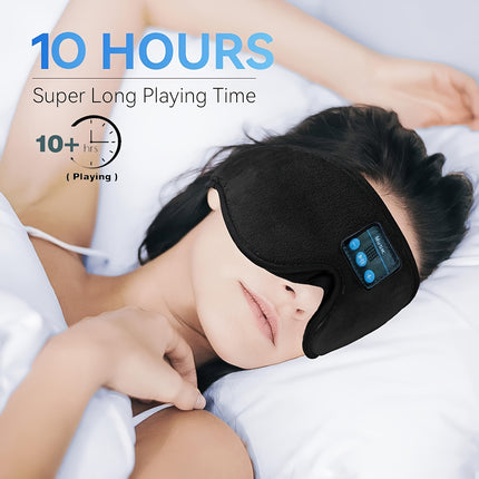 Headphones, best music Sleep Mask, 3D Sleeping mask for women&men.tpye-c charging cable inside