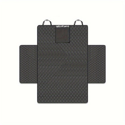 Dog Cargo Liner, Dog Car Seat Cover Pad Anti-Scratch Anti-Slip Cargo Cover for with Bumper Flip Cover Size Suitable for Car Truck Sedan