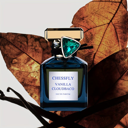 CHESSFLY Men's Vanille Cloudbaco Eau de Parfum 1.7fl.oz - Luxury Vanilla & Tobacco Scent with Tonka Bean