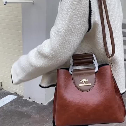 Women'S Retro Style Handbag, Stylish Crossbody Bag, Shoulder Purse For Daily Use