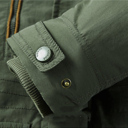 Thick Loose Young Brown Cotton Clothes