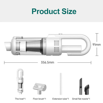 Cleaning Machine Powerful Wireless Car Vacuum Cleaner Metal Strainer Portable Handheld