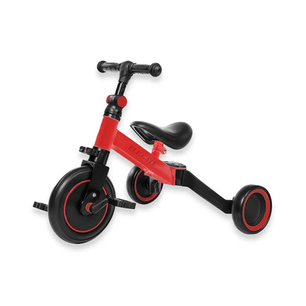 ELE-GATE Kids' Balance Bike Tricycle With 3 Wheels For Ages 2-3Y, Plastic Frame, Unisex Design, Outdoor Ride-On Toy,