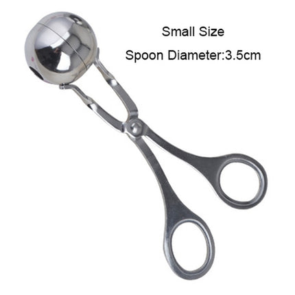 Convenient Kitchen Meatball Maker Stainless Steel Meatball Clip Fish Ball Rice Ball Making Mold Tool Kitchen Accessories