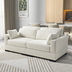 White double-seater sofa (with armrests) / GERMANY