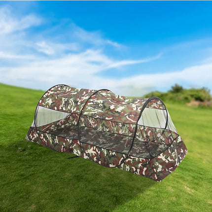 Folding Portable Mosquito Net for Trips Mesh Tent With Zipper Outdoor New Camping Mosquito Net Tent With Bottom For Single Bed.