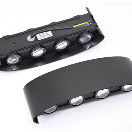 Aluminum LED Wall Lamp Waterproof IP65 Outdoor Garden Lights 8W 12W Interior Wall Light for Bedroom Living Room Stairs Lighting