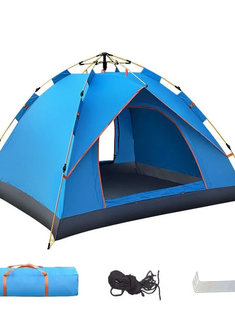 2024 Outdoor Camping full Automatic Portable folk Camping Tent 2-4 people Beach Tent Quick open Two people Camping Set