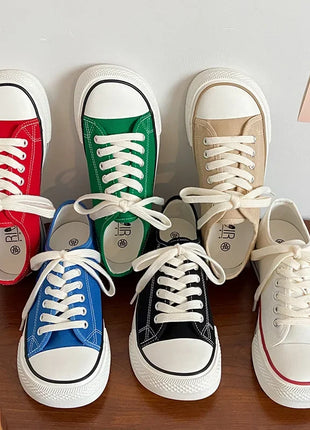 Women Canvas Shoes Women Fashion Summer Casual Sneakers Student Casual Shoes High Top Woman Vulcanize Shoes