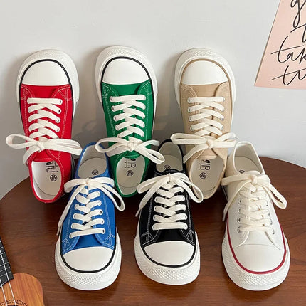Women Canvas Shoes Women Fashion Summer Casual Sneakers Student  Shoes