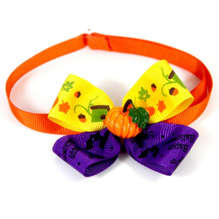 Pet Pumpkin Bow Tie