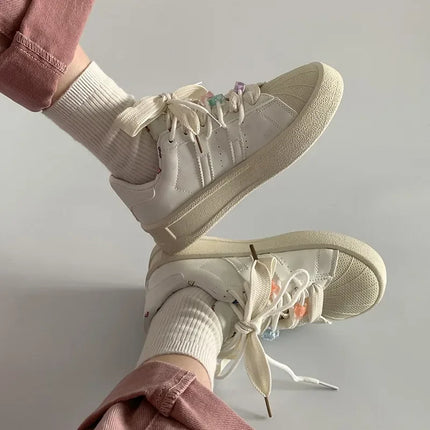 Spring Sports Running White Chunky Sneaker