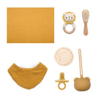 yellow / Soothing pacifier+bathing set