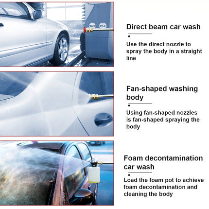 200W 30BAR High Pressure Cleaner Washer Spray Water Gun Garden Wash Water Cleaning