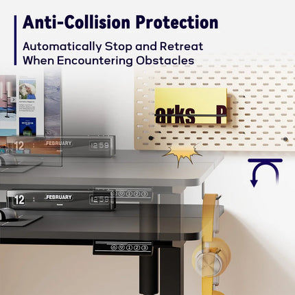 Electric Standing Desk Standing Desk Motion Desk Smart Computer Desk Study Desk Desk Adjustable Height Desk for Home Office