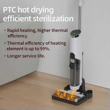 Factory OEM ODM 18000pa High Power Brushless Motor Floor Cleaning Machine / Floor Washing Machine