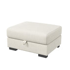 White Footrest (1 Piece) / GERMANY