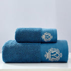 Peacock blue / Only Bath towel