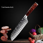 7inch  Santoku knife