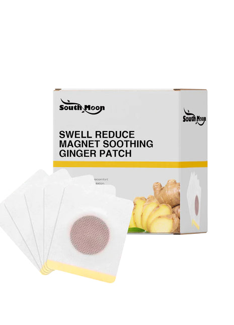 Swell Reduce Magnet Soothing Ger Patch, Ginger Essence Massage Relief Leg Swelling Pain Firming Slimming Care Patch