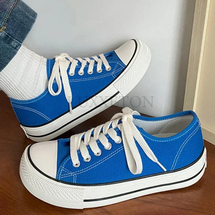 Women Canvas Shoes Women Fashion Summer Casual Sneakers Student  Shoes