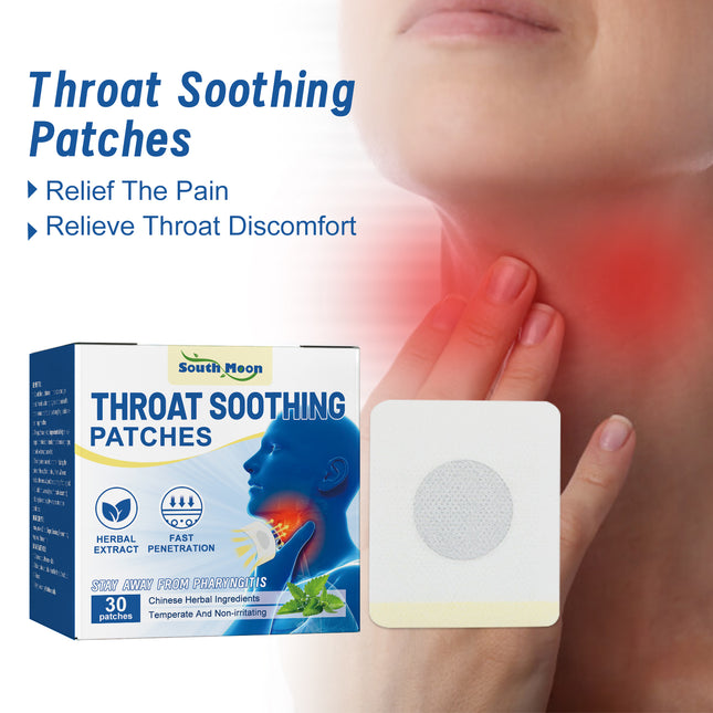 Throat Soothing Patches, Relieve Throat Discomfort Swelling Pain Dry Itching Body Care Patch