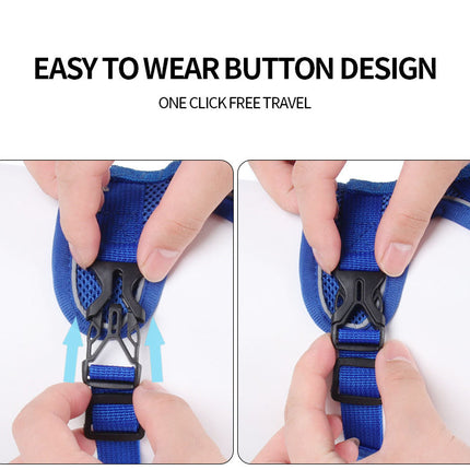 Pet Leash Reflective Breathable Dog Harness Vest-Style Pet Harness