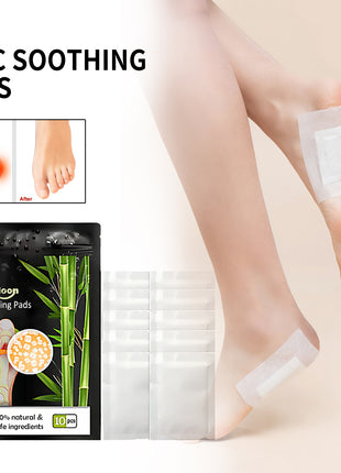 Uric Soothing Pads, Relieve Joint Pain Foot Clean Cold Dispelling Wet Foot Patch