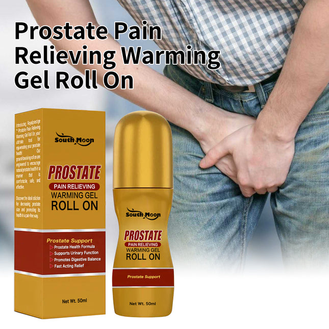 Prostate Pain Relieving Warming Gel Roll On, Soothe Prostate Discomfort And Strengthen Body Massage Gel