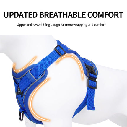 Pet Leash Reflective Breathable Dog Harness Vest-Style Pet Harness