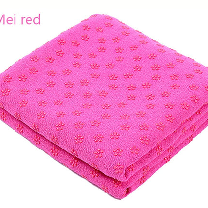 Non Slip Yoga Mat Cover Towel Anti Skid Microfiber Yoga Mat Size 183cm*61cm 72''x24'' Shop Towels Pilates Blankets Fitness