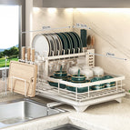 White / 2 tiers With accessories
