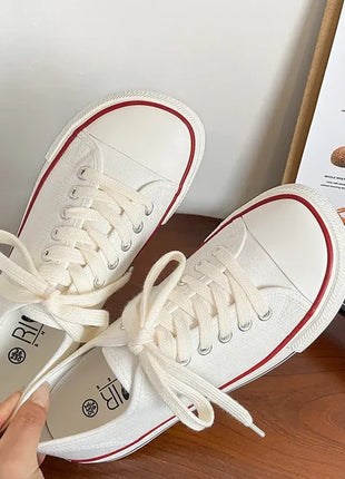 Women Canvas Shoes Women Fashion Summer Casual Sneakers Student Casual Shoes High Top Woman Vulcanize Shoes