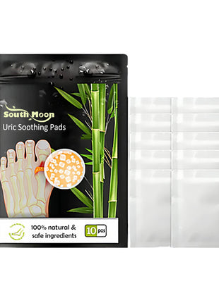 Uric Soothing Pads, Relieve Joint Pain Foot Clean Cold Dispelling Wet Foot Patch