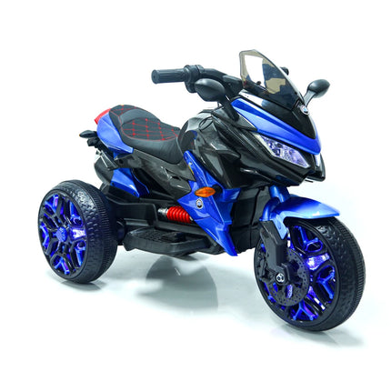 Kids Motorcycle Ride-On Motorcycle 3-Wheels 12 V kids  ride on toy with PU seat Training Wheels