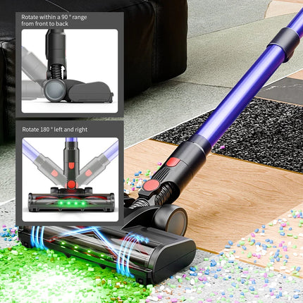 38Kpa High Suction Home Electric Floor Cyclone Rechargeable Battery Stick Upright Wireless Cordless